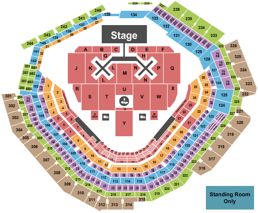 Globe Life Field Breezy Bowl Seating Chart